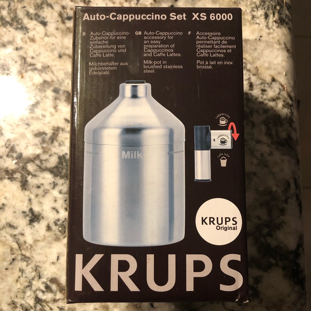 BNIB Krups milk frother